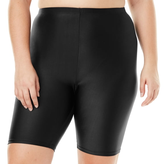 Swim 365 Women's Plus Size Tummy Control Swim Short