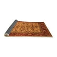 thumbnail image 2 of Ahgly Company Indoor Rectangle Oriental Orange Industrial Area Rugs, 5' x 7', 2 of 4