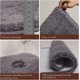 thumbnail image 4 of Alfombrilla de baño pequeña, 60 x 40 cm, gruesa, antideslizante (gris oscuro), 4 of 4