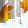 thumbnail image 6 of Fall Leaves Shower Curtain 36"x72" ,Bathroom Decorative Shower Curtains Set with 12 Hooks,Modern Waterproof Washable Shower Curtain, 6 of 6