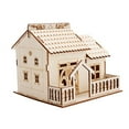thumbnail image 1 of Garosa Miniature Villa Money Coin Storage Box Money Bank House Model Home Decor,  Dollhouse,  Coin Storage Box with Night Night, 1 of 7