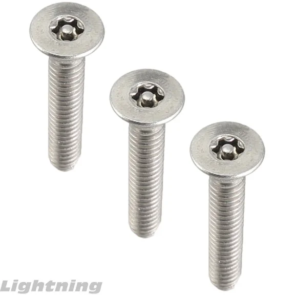 Stainless Steel Torx Security Flat Head Machine Screw 6-32 X 1/2" Qty 100