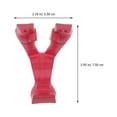 thumbnail image 5 of Troglfold finger tongs Finger Tongs 12 Prep Eating Tongs Guards,2.95"X2.17"X2.17", 5 of 10