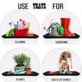 thumbnail image 4 of WREESH Plastic Tray Garden Boot Pad Floor Protection Mud Boots And Dog Bowl Storage, 4 of 9