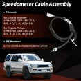 thumbnail image 2 of No.83710-35490 Speedometer Cable for Toyota 4Runner Pickup SR5 DLX 1994-1995 1989 1990 1991 1992 Speedometer Drive Cable Assembly Speedometer Cable No.8371035490/83710-89190, 2 of 7