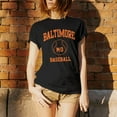 thumbnail image 6 of Baltimore Classic Baseball Arch Basic Cotton T-Shirt - 2X-Large - Black, 6 of 6