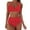 Red, variant on MSJUHEG Bathing Suit for Women,2 Piece Bathing Suits for Women,Two Piece Swimsuit,Peplum Swimsuits for Women,Tummy Control Swimsuits for Women,Sporty Two Piece Swimsuits,2 Piece Bikini Set Black L