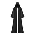 thumbnail image 4 of Cape d'Halloween Wizard Longue à Capuche pour Carnaval Punk Fête Spectacle TTG, 4 of 8
