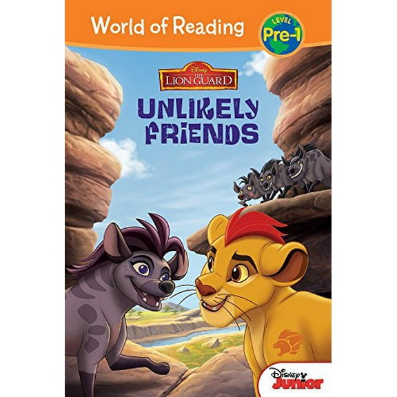 Pre-Owned World of Reading Level Pre-1 Set 2 The Lion Guard: Unlikely Friends, (Hardcover)
