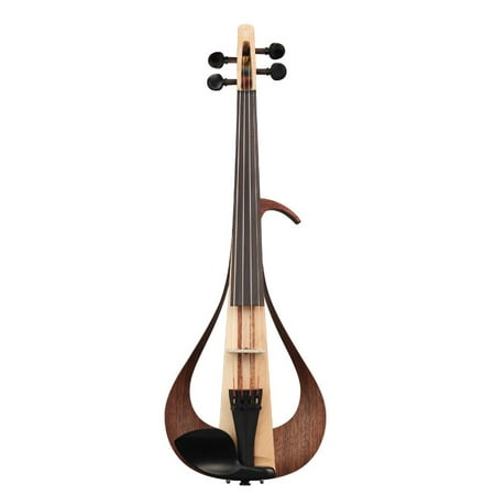 Yamaha YEV-104NT 4 string Electric Violin in a Natural Wood (Best Strings For Yamaha Apx500iii)