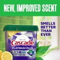 thumbnail image 7 of 2 x - Cascade Platinum Plus Dishwasher Pods, Dishwasher Detergent, Dish Detergent Soap, Lemon, 57 Count, 7 of 7