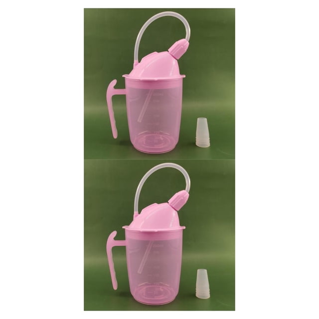 Vogacara Straw Cup Dustproof Drinking Aids for Maternity Disabled Elderly Patient Type1