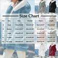 thumbnail image 3 of Turilly Womens Jackets Ladies Women's Fashion Casual Hooded Winter Retro Jacket To Keep Warm Ripped Distressed Coat, 3 of 6