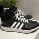 thumbnail image 4 of Adi - das Mens Hoops 2.0 Mid Black Basketball Shoes Sneakers Size 9, 4 of 6