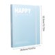 thumbnail image 3 of CaiYueKe A4 3 Ring Binder Cover with Elastic Bands Loose Leaf Notebook Shell Plastic Document Storage Folder for Office Home Organizer Portable Pen Clip Lightweight Durable Filing System, 3 of 7