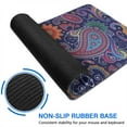 thumbnail image 6 of Long Mouse Pads for Desk,Multicolor Ethnic Paisley Pattern Desk Mats on Top Of Desks, Desk Mouse Pad Extra Large with 3mm Non-Slip Base and Stitched Edge for Gaming,Office,Work,Home 31.5"x15.7", 6 of 6