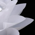 thumbnail image 4 of 2x Kit de bricolaje Lotus Chandelier PP Pantalla colgante Suspensión Techo Colgante Lámpara de pantalla Lámpara de sombra para vacaciones, sala de est Zulema Pantalla de lámpara Lotus Shades, 4 of 8