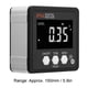 thumbnail image 4 of Medidor De ángulo Digital, Buscador De ángulo Portátil De Acero Inoxidable, Inclinómetro, Lectura Rápida Con Alto Rendimiento Para Medir Para Ingenieros ANGGREK Digital Angle Gauge, 4 of 8
