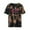Black, variant on IROINNID 4th of July Tops for Women Round Neck T-Shirt 4th Of July Blouse Loose Tops Short Sleeve Tops