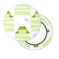 thumbnail image 2 of Disketp Frogs And Dragonflies Stool Covers Round, Super Soft Round Bar Stool Cushion Covers Seat Cushion - 12 Inch, 2 of 7