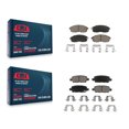 thumbnail image 1 of CMX Front Rear Ceramic Brake Pads Kit for Car Nissan Sentra Altima Juke 350Z INFINITI G35 KCX-100211, 1 of 9
