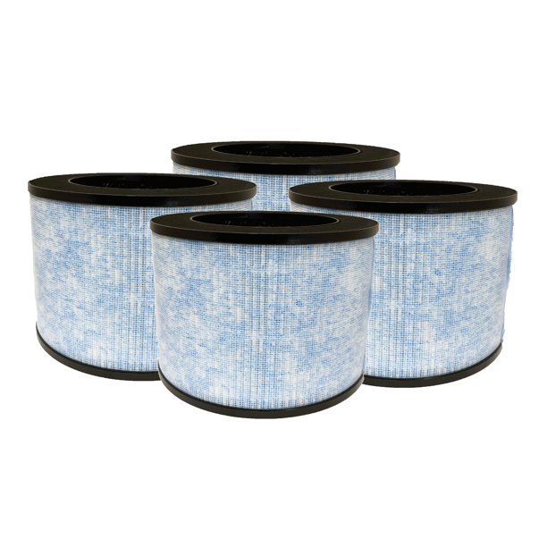 3in1 F100 True HEPA Activated Carbon Filter Replacement Compatible