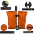 thumbnail image 4 of ABCCANOPY Orange Canopy Weights Tent Sand Bags 4pcs-Pack, 4 of 6