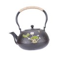 thumbnail image 3 of WeiLaiKeQi Cast Iron Teapot 1.2L Handle Chinese Tea Pot for Camping Tea House Household Lotus pattern, 3 of 9