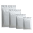 thumbnail image 5 of 50pcs Matte Black White Heat Sealable Plastic Flat Mouth Ziplock Packaging Bag Smell Proof Aluminum Foil Mylar Ziplock Bags, 5 of 5