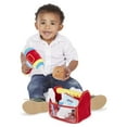 thumbnail image 3 of Melissa & Doug Toolbox Fill and Spill Toddler Toy With Vibrating Drill  (9 pcs), 3 of 10