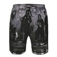 thumbnail image 4 of Singer Tool Band Rock Men's Beach Shorts Swim Trunks Casual Quick Dry Board Shorts Swimwear with Mesh Lined and Pockets, 4 of 8