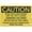 Warning Sign 5, variant on Caution Wear Face Shield/Safety Glasses Grinder Sign - 12×8 Inches, Aluminum Metal Tin Warning Plate, Safety Restriction Alert Decor