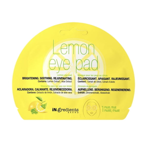 Masque pour les yeux au citron