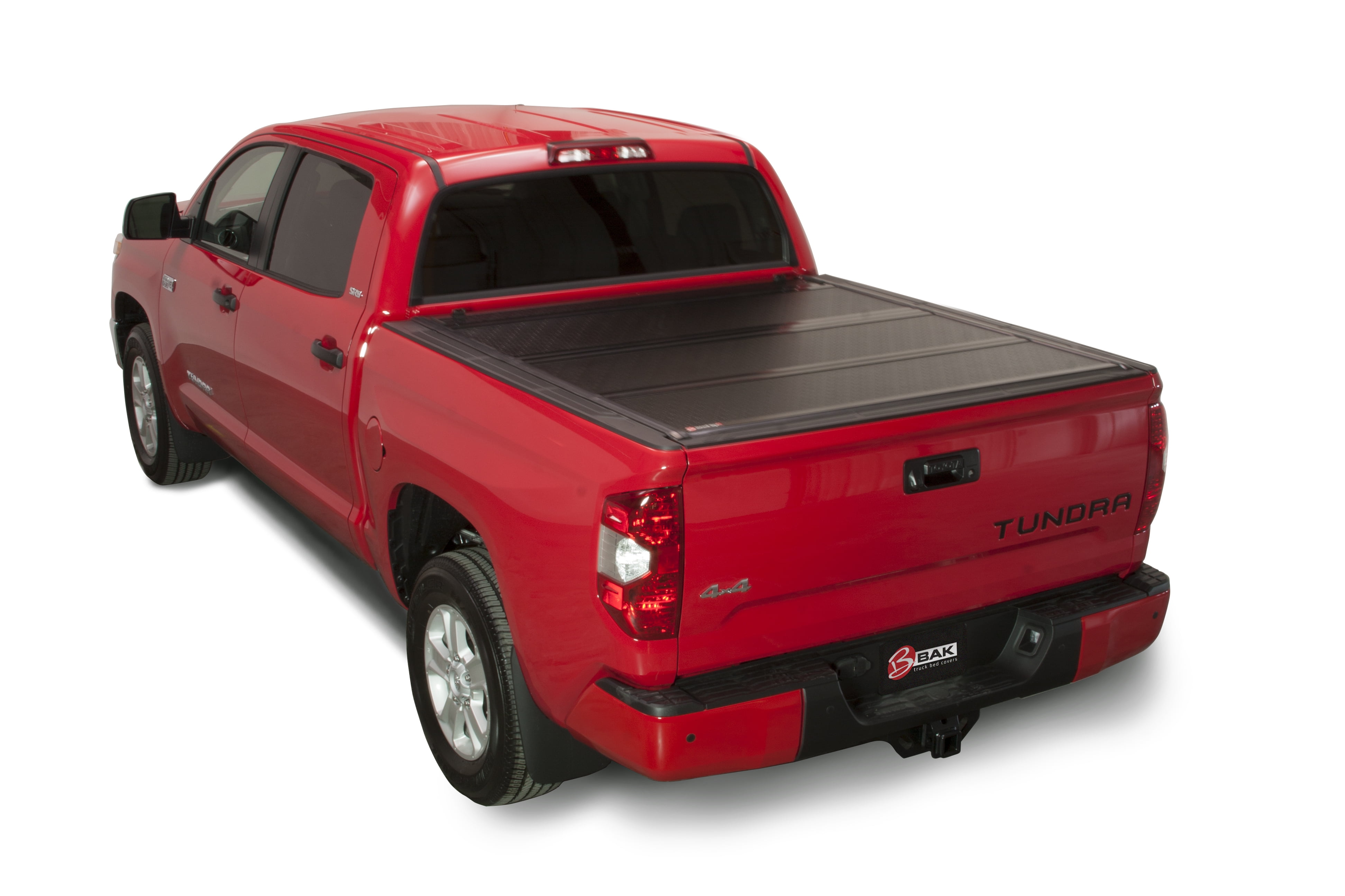 BAK Industries 1126329 Tonneau Cover FiberMax Hard Panel FoldUp; Lockable Using Tailgate Handle
