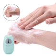thumbnail image 1 of 50Pcs Disposable Travel Pocket Paper Soap Sheet Foaming Paper Green, 1 of 4