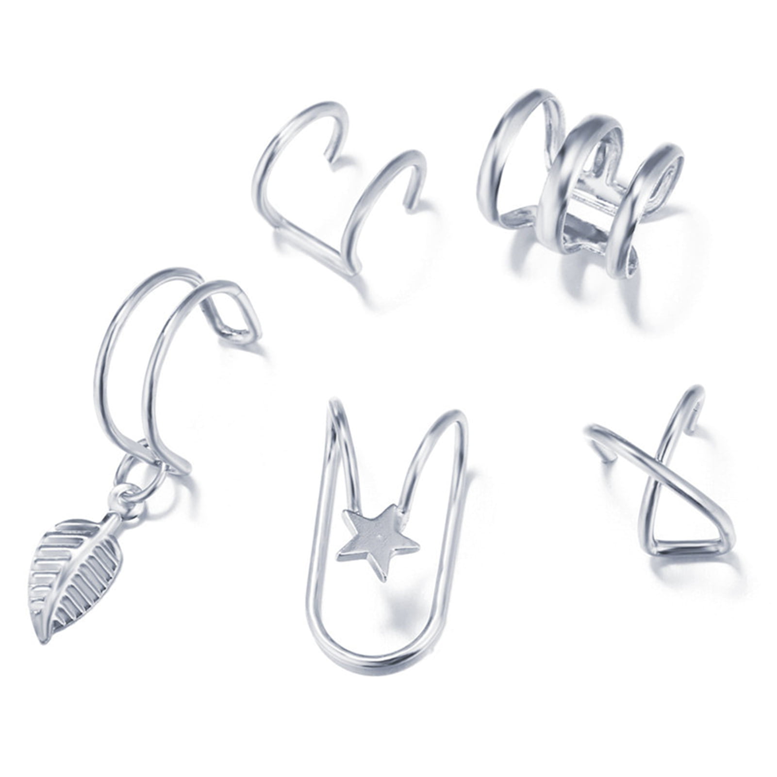 Metallic DSquared² Feather-detail Earring in Silver Mens Jewellery Earrings and ear cuffs for Men 
