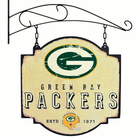 Nfl Pub Sign - Green Bay Packers Official NFL 16 inch x 16 inch sign by Winning Streak