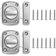 thumbnail image 1 of Door Latch Safety Rotary Door Latch Lock Zinc Alloy Door Revolving Door Lock with Screws for Bathroo, 1 of 5