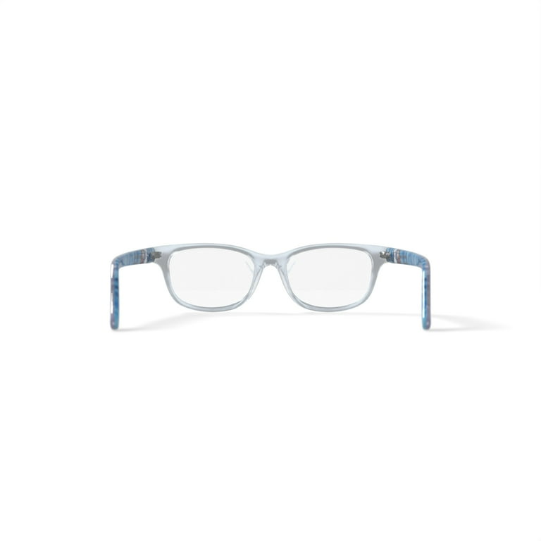 Disney Princess Youth Rectangle Eyeglasses Frozen 202 Clear with Case