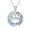 A, variant on AOBOCO Birthday Gifts for Mom, Sterling Silver Mom Necklace with Gradient Crystal Jewelry Gifts for Women Mom Mama Nana