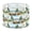 Color 3, variant on Drum Lamp Shade Seashells Lobsters Floral Accents Light Blue Lampshade for Table Lamps Floor Lamps Pendant Light 13"x13"x10" Replacement Linen Large Lamp Shade Easy Assembly