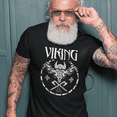 thumbnail image 3 of Viking Shirts for Men - Norse Mythology Odin Valkyrie Valhalla Vikings Raven Thor Nordic Graphic Tees for Men, 3 of 9
