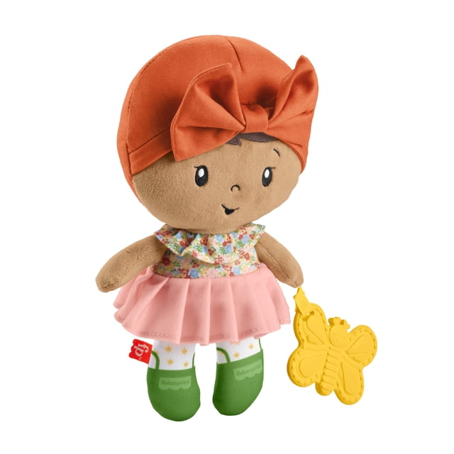 Fisher-Price Ma Première Poupée Cline avec papillon à mordiller