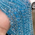 thumbnail image 2 of Granjero Gordo Pulsera de cuentas dispersas de piedra natural agrietada de hielo azul de 2 piezas, accesorio de bricolaje de cuentas redondas semiacabadas (10 mm), 2 of 5