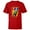 Red, variant on Marvel Avengers Comic Super Heroes 7th Birthday - Short Sleeve T-Shirt for Kids - Customized-Yellow