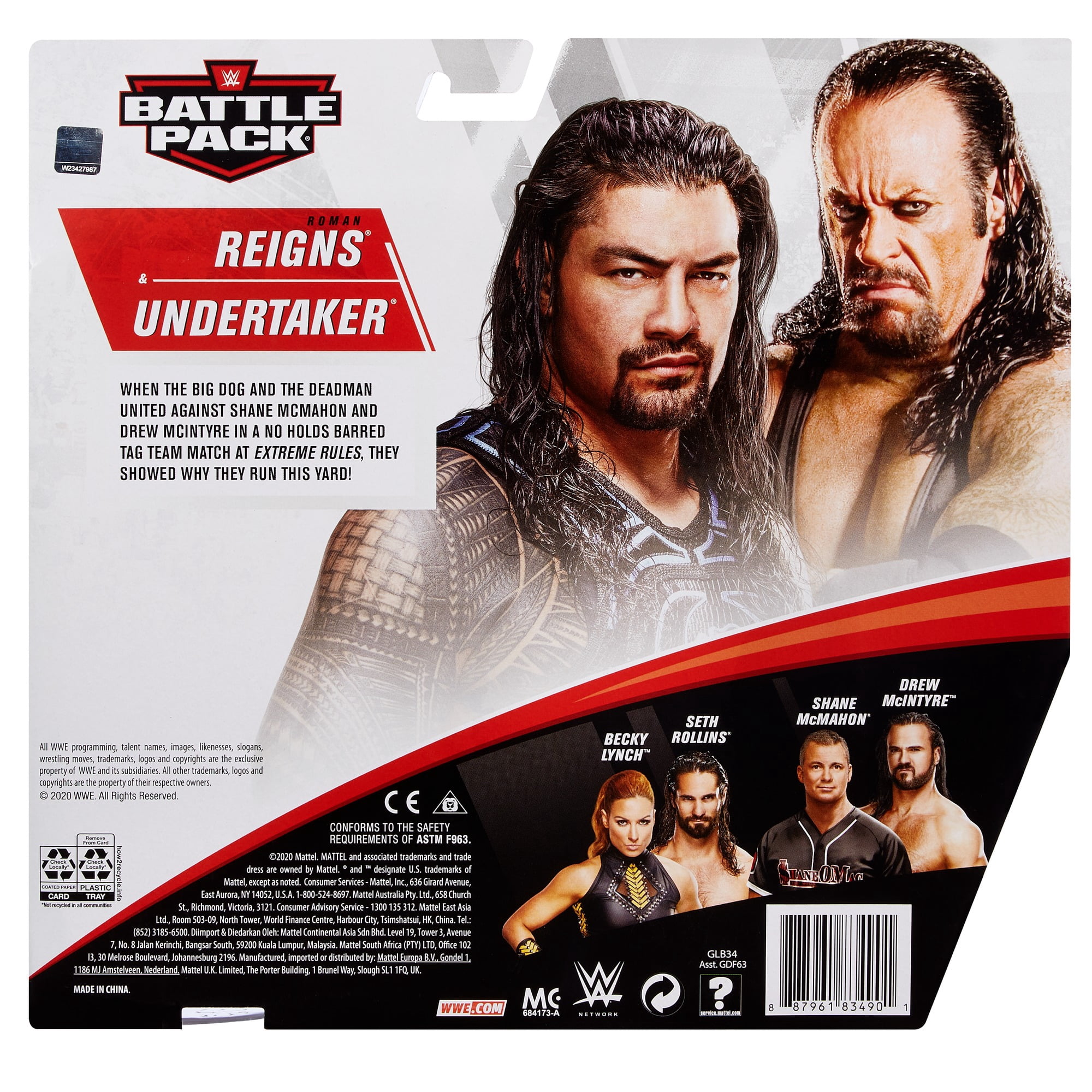 WWE Roman Reigns & Undertaker Battle Pack