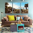 thumbnail image 3 of Idea4wall 3 Piece Tropical Canvas Wall Art Palm Tree Canvas Prints Modern Home Wall Decor, 24"x36", 3 of 5