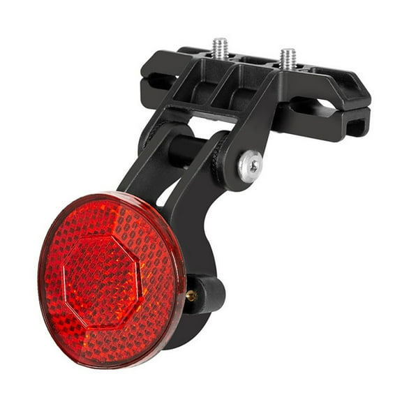 Mountain Road Bike Reflective Taillight For Airtag Installation Bracket Seatpost Reflector Cycling Accessories