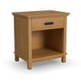 thumbnail image 6 of Homestyles Oak Park 2-Piece Traditional Wood Queen Bed with Nightstand in Brown, 6 of 7
