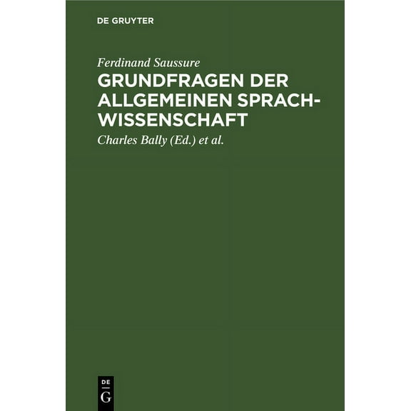 Grundfragen der allgemeinen Sprachwissenschaft, (Hardcover)